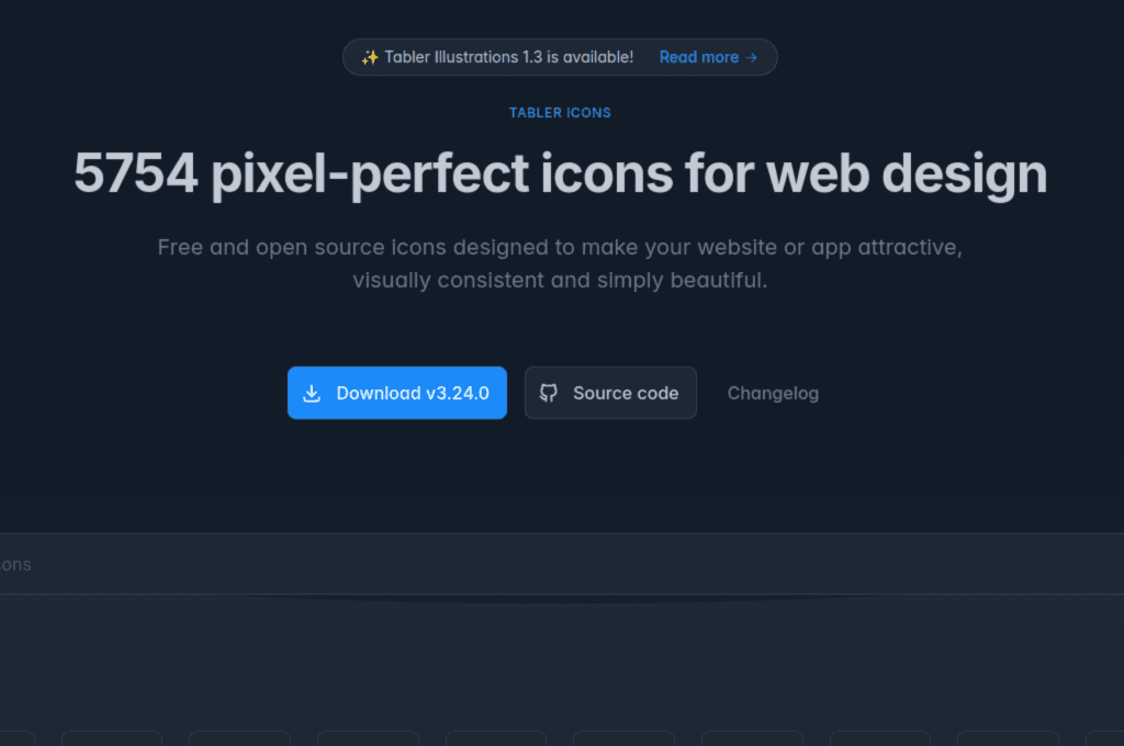 5 کتابخانه آیکون برای طراحان وب و موبایل | Tabler Icons